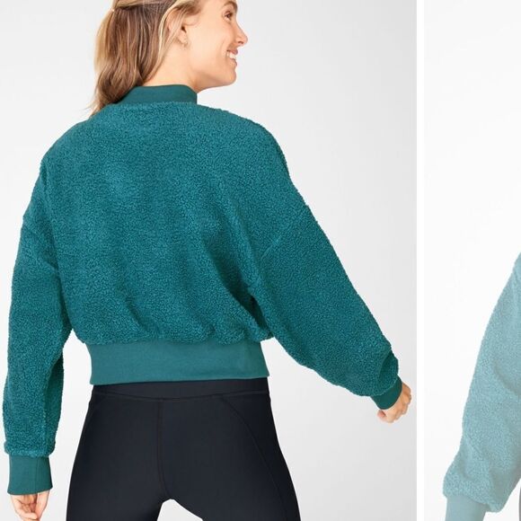 Fabletics Malia Polar Fleece Pullover NWT - Picture 2 of 6